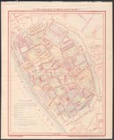 cca 1893 Budapest IV. kerület 1893-ban, Pallas Nagy Lexikona, kiadja: Posner Károly Lajos és Fia, ki...