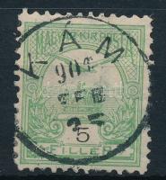 1900 Turul 5f 11 1/2 fogazással "KÁM"