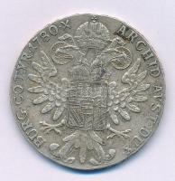 Ausztria 1780SF Tallér Ag "Mária Terézia" utánveret T:AU kis patina, pici ph. Austria 1780SF Thaler Ag "Maria Theresia" restrike C:AU small patina, tiny edge error Krause KM#T1