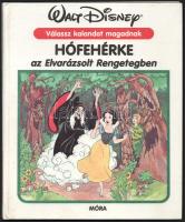 Walt Disney: Hófehérke az Elvarázsolt Rengetegben. Válassz kalandot magadnak. Bp., 1990, Móra. Kiadói kartonált kötés, jó állapotban.