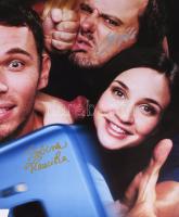 BÚÉK. c. magyar film aláírt filmplakátja a rendező és színészek aláírásaival. 60x90 cm