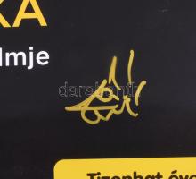 BÚÉK. c. magyar film aláírt filmplakátja a rendező és színészek aláírásaival. 60x90 cm