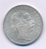1879KB 1Ft Ag "Ferenc József / Középcímer" T:AU-XF
Hungary 1879KB 1 Forint Ag "Franz...