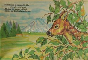 5 db könyv - Bársony Ottilia: Dani és Őzike. + Tandori Dezső: Erdei nagytakarítás. + Sulyok Magda: A...