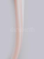 Murano hatalmas művészüveg padlóváza. Jelzés nélkül, m: 78,5 cm /// KIZÁRÓLAG SZEMÉLYES ÁTVÉTEL, NEM...