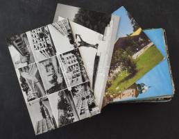 200 db MODERN magyarországi város képeslap / 200 modern Hungarian town postcards