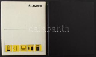 400 férőhelyes képeslap berakó két mappában