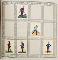 cca 1930 Uniformen. Der Alten Armee. München, én., Waldorf-Astoria Zigarettenfabrik G. M. B. H., 24 ...