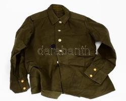 Szovjet, orosz katonai egyenruha garnitúra: nadrág, zubbony, gyakorló- és díszelgő sapka