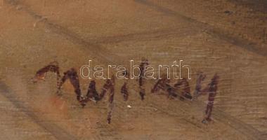 Nyilasy jelzéssel: Három grácia. Olaj, fatábla. 14,5×20 cm