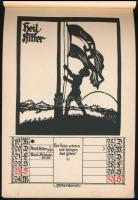 1939 Humor. Ein Jahreskreis in Schwarz auf Weiß von Georg Plischke. Árnyképekkel illusztrált német n...