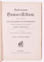 2 db német nyelvű könyv: Junkermann, August: Junkermanns Humoristikum. Eine Sammlung heiterer Vortra...