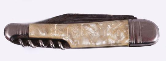 3 db régi zsebkés, bicska, egyik jelzett: Contento