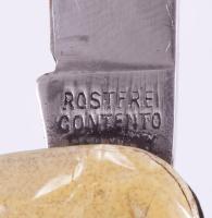 3 db régi zsebkés, bicska, egyik jelzett: Contento