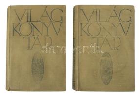 Darwin: Egy természettudós utazása a Föld körül I-II. Bp., 1913, Révai. Kiadói egészvászon kötés, kopottas állapotban.