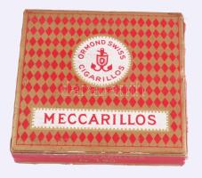 Meccarillos szivarka, 20 darabos, a doboz felbontott, de hiánytalan