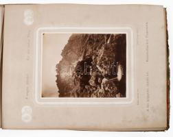 cca 1873-1880 Képek a Magas Tátrából. Fényképezte Divald Károly Eperjesről. Bilder der Hohen Tátra. ...