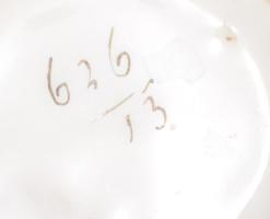 Carlsbad 1888 Kúrapohár, repedéssel, m: 11,5 cm