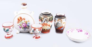 Kis doboznyi porcelán tétel.