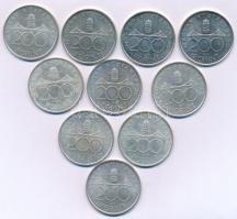 1994. 200Ft Ag "Deák" (10x) T:AU,XF Adamo F13.1