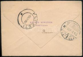 1907 Ajánlott levél Budapestre / registered cover to Hungary