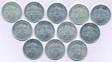 1992. 200Ft Ag "MNB" (12x) T:AU
