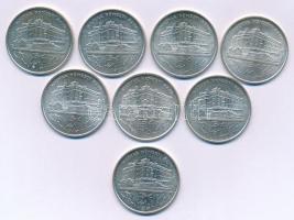 1993. 200Ft Ag "MNB" (8x) T:AU kis patina
