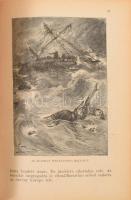 Verne Gyula: Két évi vakáció. Fordította Huszár Imre. Bp., Franklin. Kiadói festett egészvászon köté...