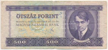 1975. 500Ft "E 607 098150" T:F,VG Adamo F41