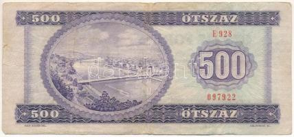 1975. 500Ft "E 928 097922" T:F,VG
Adamo F41