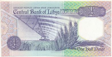 Líbia 1990. 1/2D T:UNC
Libya 1990. 1/2 Dinar C:UNC
Krause P#53
