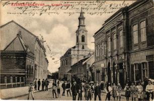 1909 Székesfehérvár, Kossuth utca, Füzy Márton üzlete (EK)