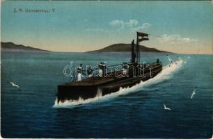S.M. U-V osztrák-magyar tengeralattjáró. G.C. Pola / K.u.k. Kriegsmarine Unterseeboot V / Austro-Hungarian Navy submarine (EK)
