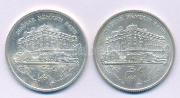 1992-1993. 200Ft Ag "MNB" (2xklf) T:AU,XF patina
Adamo F13