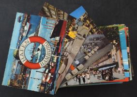200 db MODERN külföldi város képeslap / 200 modern foreign town postcards