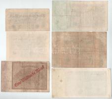 Németország / Weimari Köztársaság 1922. 1000M "Eine Milliarde Mark" felülbélyegzéssel + 19...