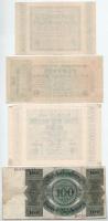Németország / Weimari Köztársaság 1923. 10.000.000.000M - 50.000.000.000M (3xklf) + 1924. 100M T:F-V...