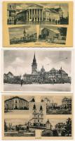50 db RÉGI magyarországi város képeslap / 50 pre-1945 Hungarian town postcards