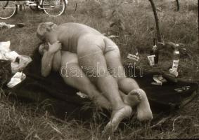 25 db amatőr erotikus és szex negatív, 3,5×3,5 cm