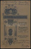cca 1910 Kisgyermek portréja (,,Bukovinszky Gézike 14 hónapos korában"), vizitkártya Mérei és T...