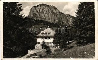 Gyilkos-tó, Ghilcos, Lacul Rosu; Makkay-villa / lake, mountains. Photo Sántha (EK)