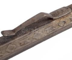 Ezüst (Ag) töltőceruza, jelzett, bruttó 13,7g