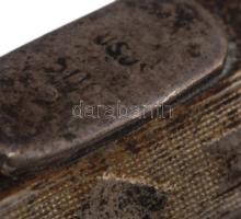 Ezüst (Ag) töltőceruza, jelzett, bruttó 13,7g