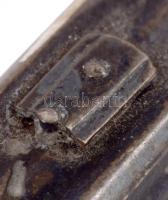 Ezüst (Ag) töltőceruza, jelzés nélkül, akasztója sérült, bruttó 20,5g