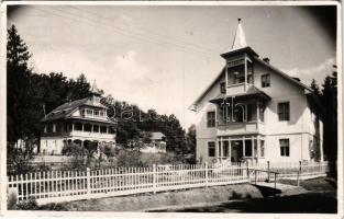 Málnásfürdő, Malnas-Bai; Vila Formescu, Vila Mariana / villa, spa, bath. Fotofilm Kolozsvár (EK)