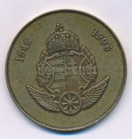 Bognár György (1944-) 1996. "Magyar Vasút - 150 Éve Európában, Pest-Buda" kétoldalas, vert...