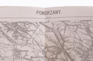 1914 Pomorzany és környékének katonai térképe, Zone 7 Kol. XXXIII., 1:75 000, 42×54 cm