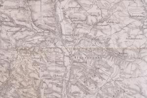 1914 Pomorzany és környékének katonai térképe, Zone 7 Kol. XXXIII., 1:75 000, 42×54 cm