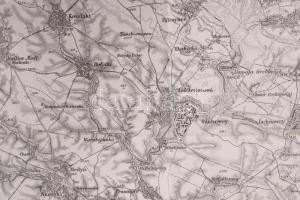 1914 Podwoloczyska és környékének katonai térképe, Zone 7 Kol. XXXIV., 1:75 000, 42×54 cm