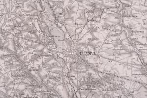 1914 Tarnopol és környékének katonai térképe, Zone 7 Kol. XXXIII., 1:75 000, kiadja: K.u.k. Militäge...
